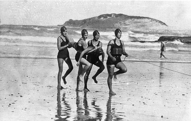 Women's team, Coffs Harbour Jetty Surf Life Saving Club